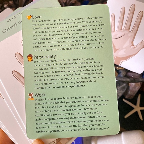 Palm Reading Deck of Cards by Frank C. Clifford - Picture 7 of 12